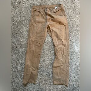 Tan Casual Pants